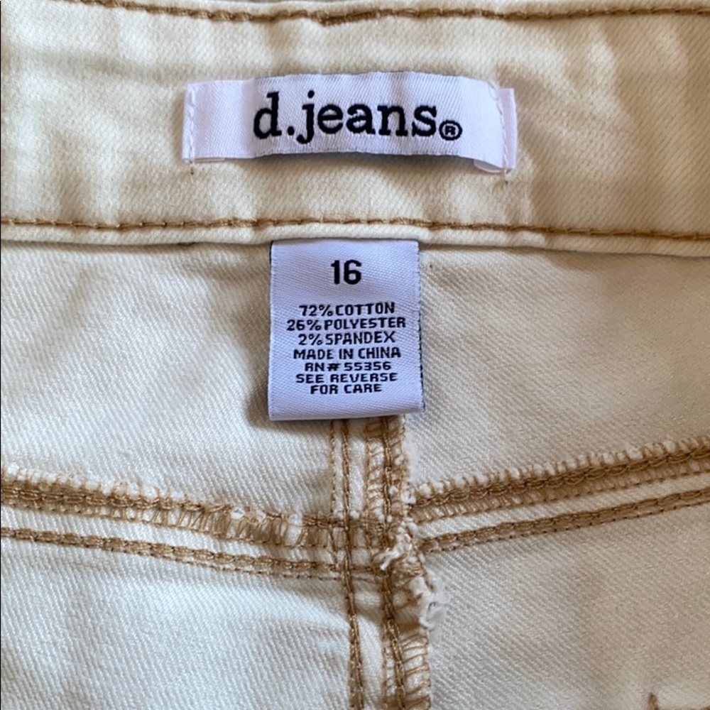 White d.jeans jeans